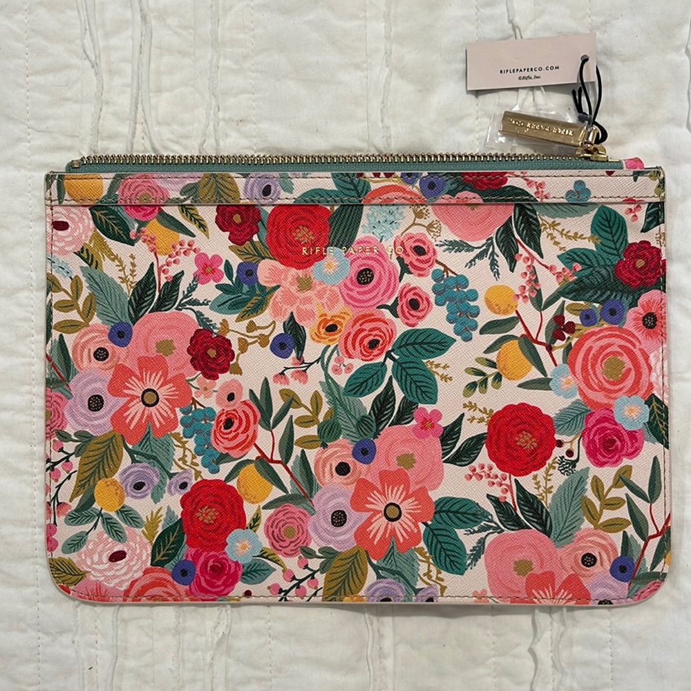 Rifle Paper Co Garden Party Clutch